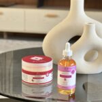 زيت الجسم مع زبده الجسم